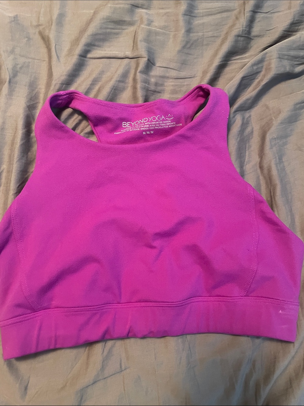 Beyond Yoga sports bra, size M